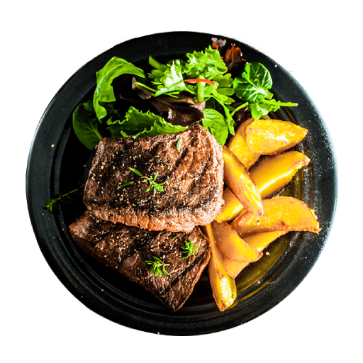 carne con papas